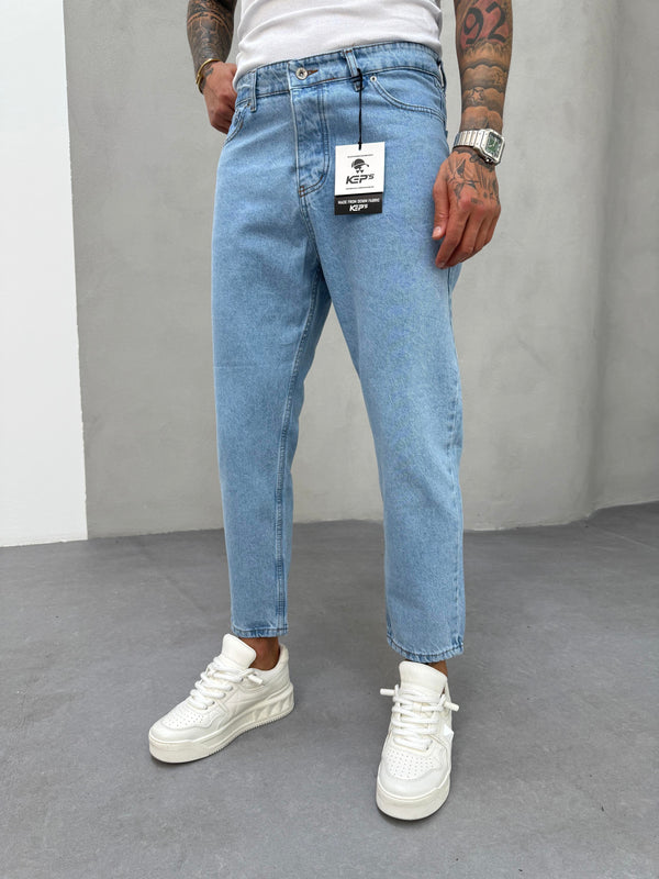 Açık Mavi Boyfriend Jean