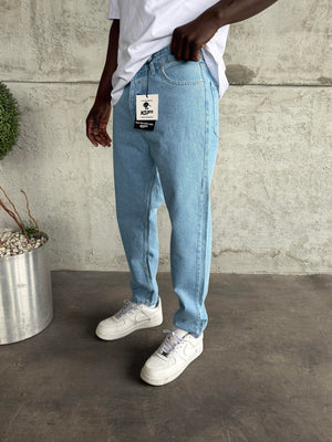 Açık Mavi Boyfriend Jean