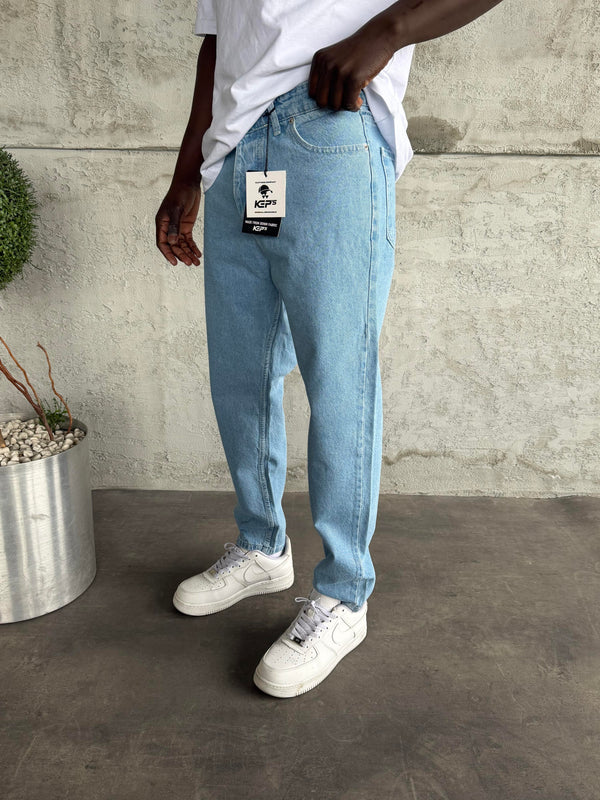 Açık Mavi Boyfriend Jean