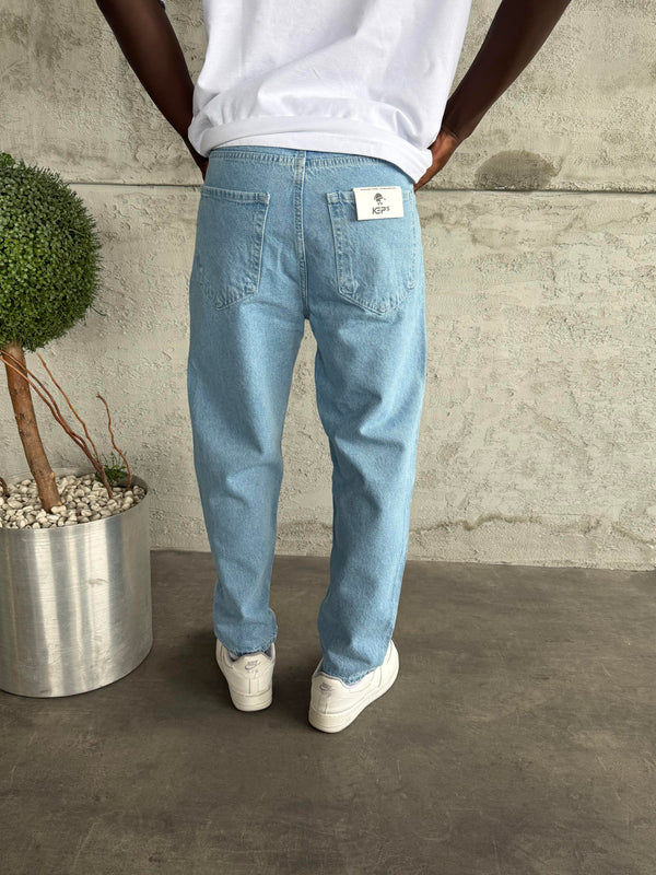 Açık Mavi Boyfriend Jean
