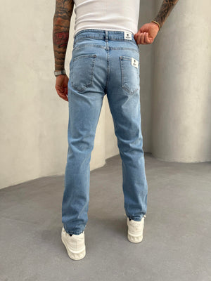 Açık Mavi Regular Fit Jean