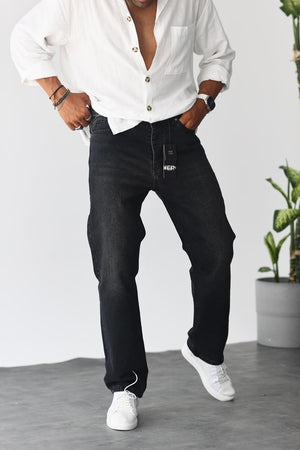 Antrasit Baggy Jean