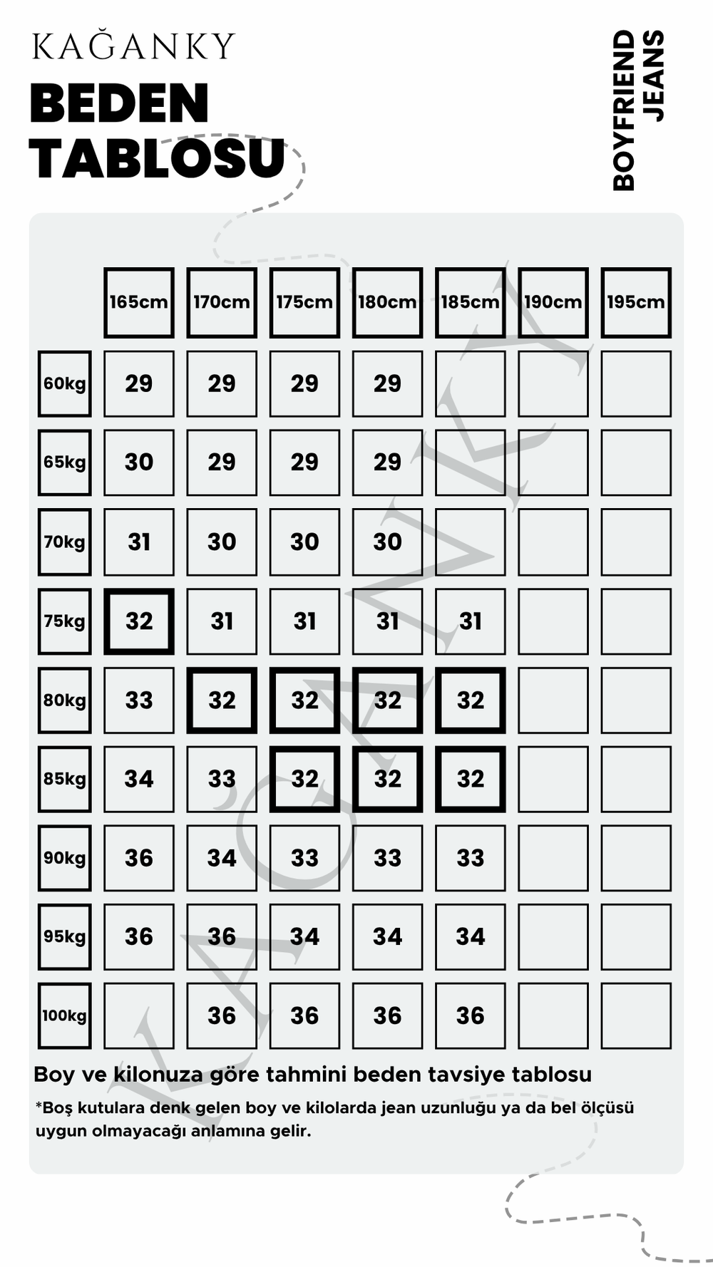 Antrasit Boyfriend Jean