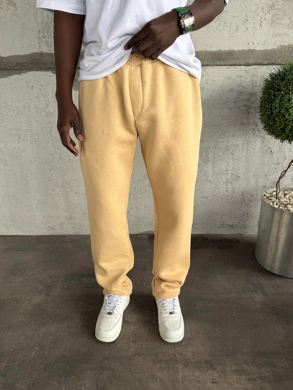 Bej Baggy Eşofman