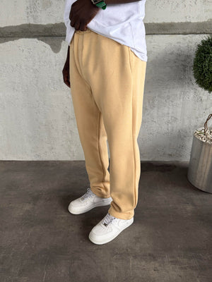 Bej Baggy Eşofman