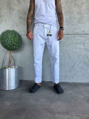 Beyaz Boyfriend Jean