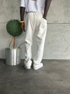 Beyaz California Yazılı Eşofman