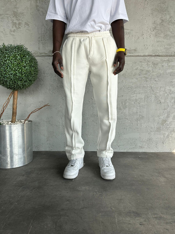 Beyaz Şerit Detaylı Baggy Eşofman