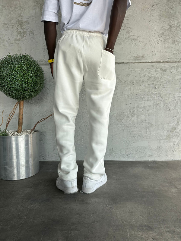 Beyaz Şerit Detaylı Baggy Eşofman
