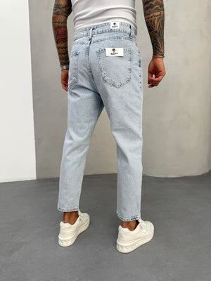 Buz Mavi Boyfriend Jean