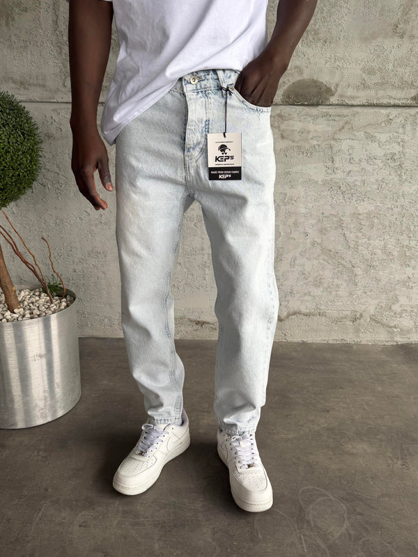Buz Mavi Boyfriend Jean