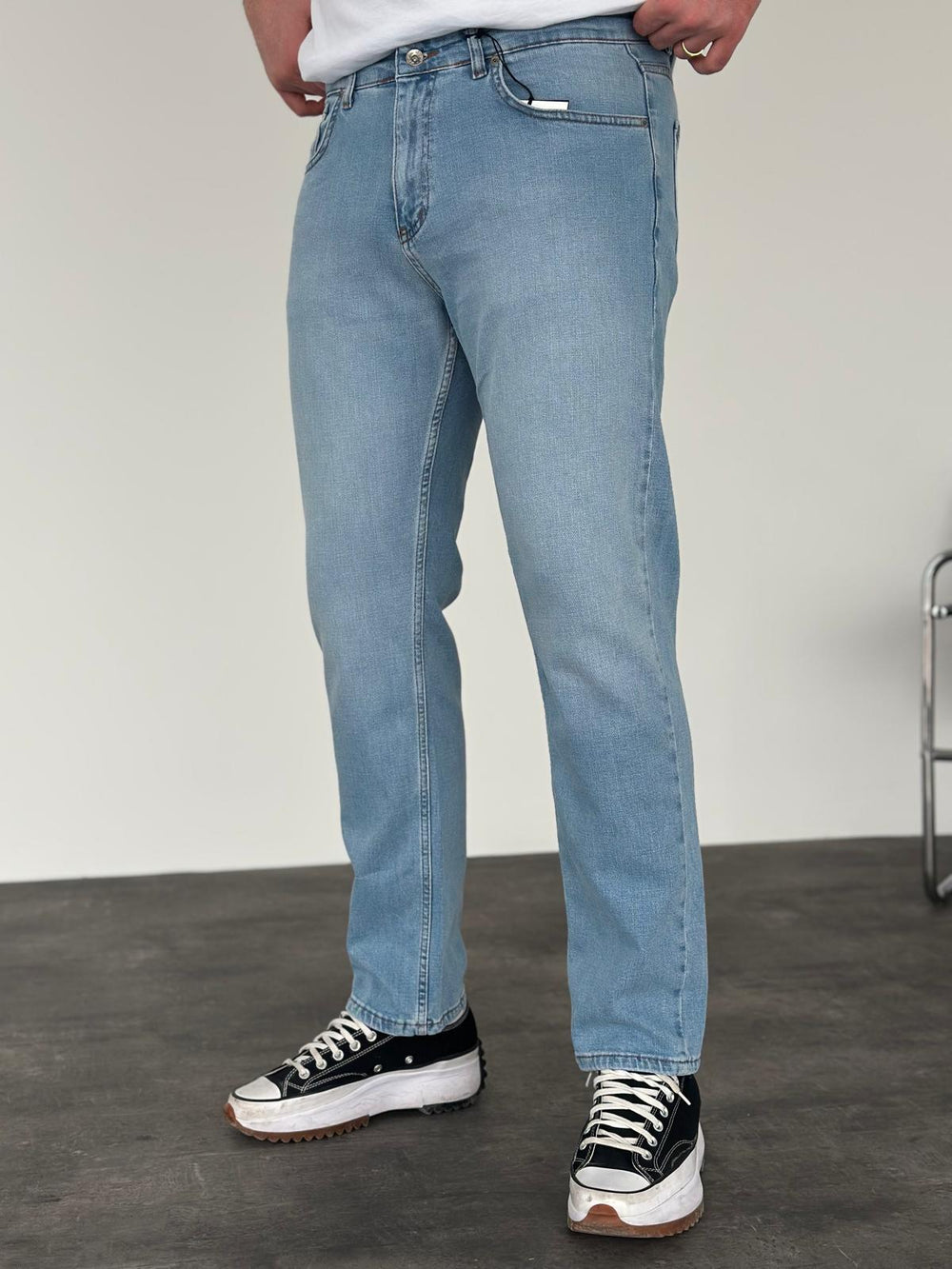 Buz Mavi Regular Fit Jean