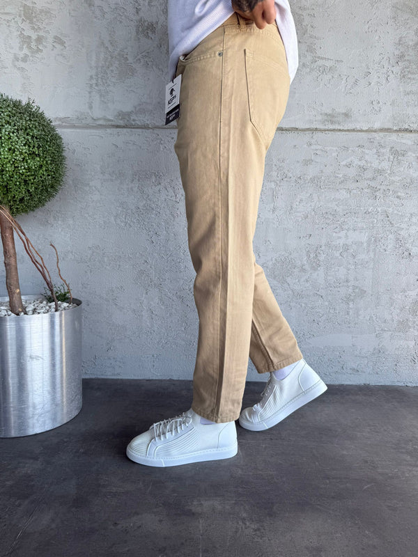 Camel Boyfriend Jean