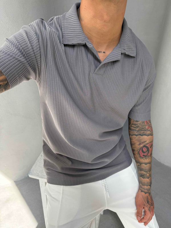 Füme Polo Yaka T-Shirt