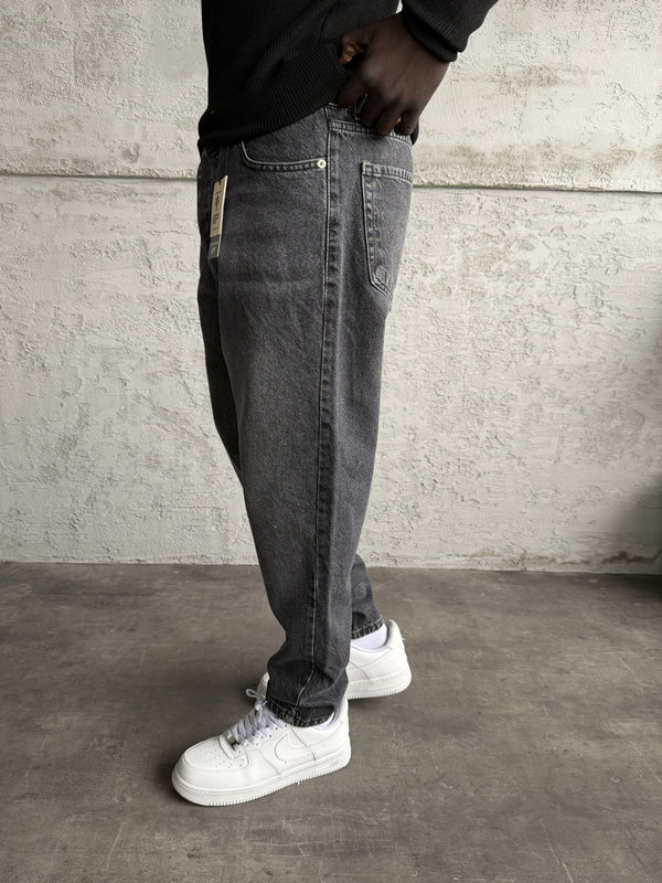 Füme Taşlamalı Boyfriend Jean