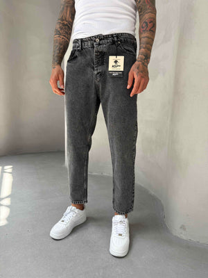 Füme Yıkamalı Boyfriend Jean