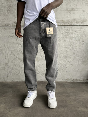 Füme Yıkamalı Boyfriend Jean