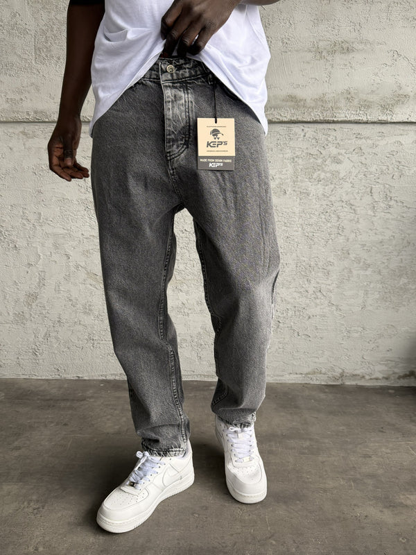 Füme Yıkamalı Boyfriend Jean