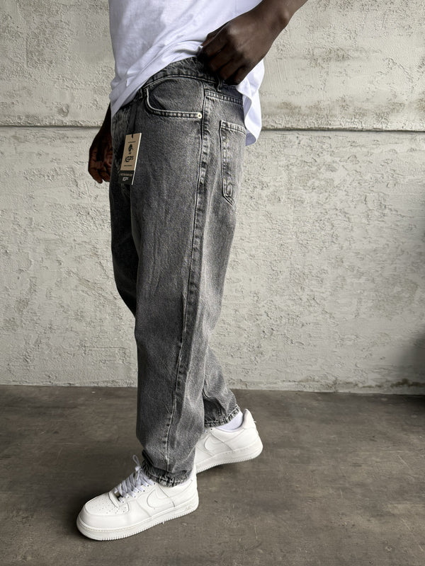 Füme Yıkamalı Boyfriend Jean