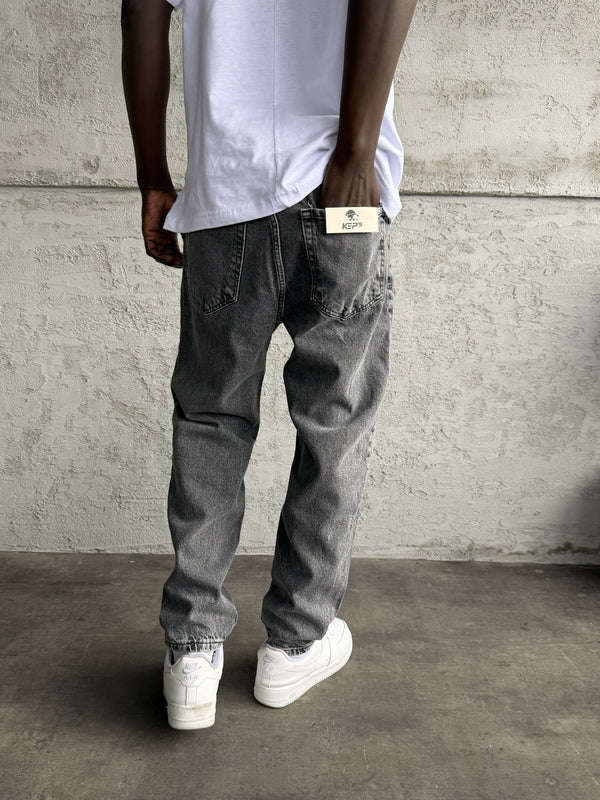 Füme Yıkamalı Boyfriend Jean