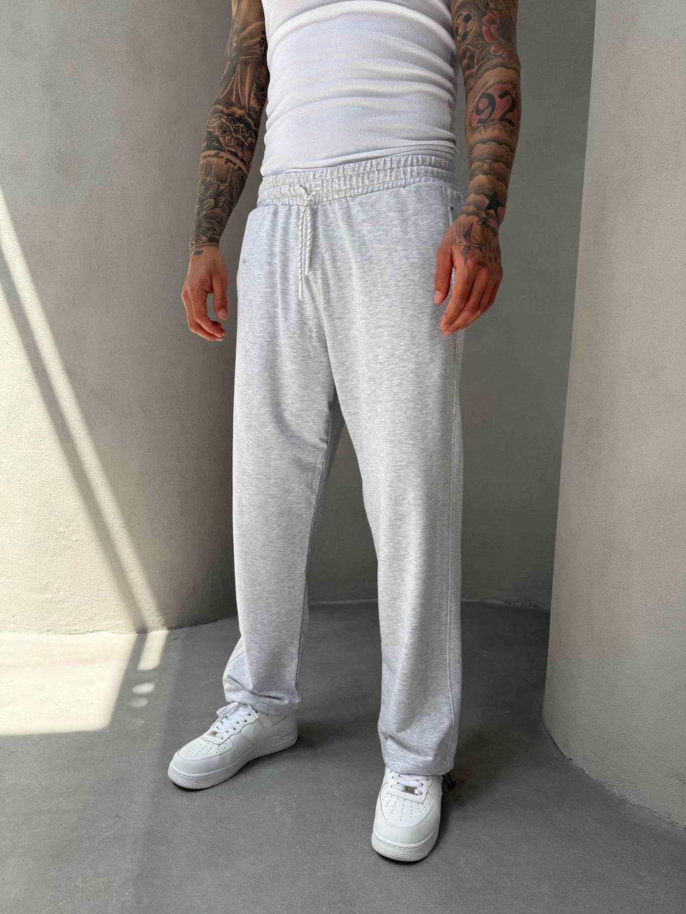Gri Baggy Eşofman