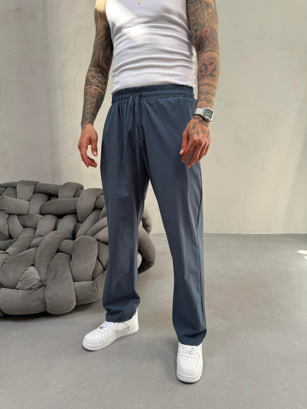 İndigo Paraşüt Kumaş Jogger