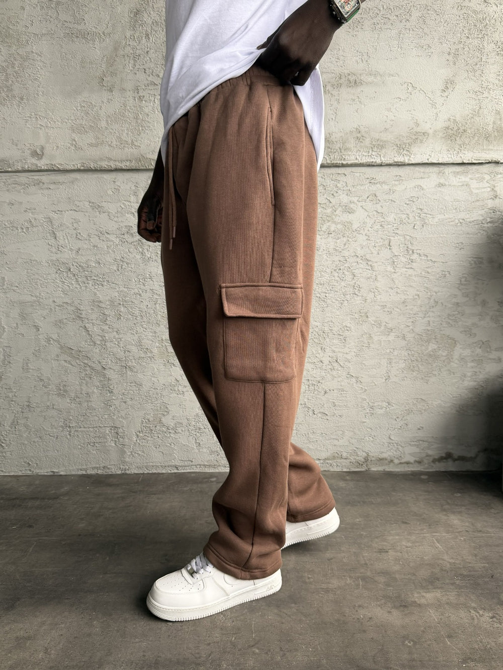 Kahve Kargo Cep Eşofman