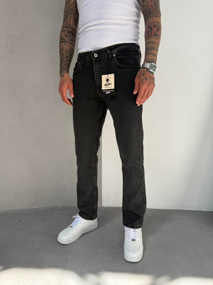 Kahve Yıkamalı Füme Regular Fit Jean