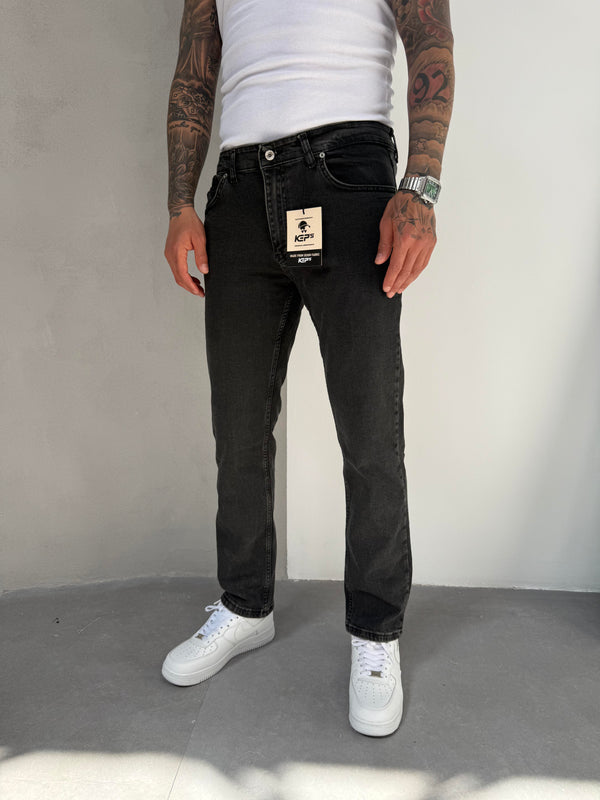 Kahve Yıkamalı Füme Regular Fit Jean