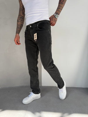 Kahve Yıkamalı Füme Regular Fit Jean