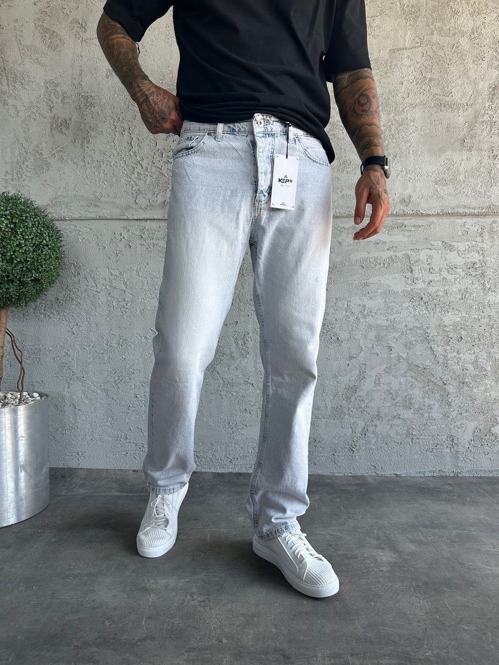 Kar Yıkama Baggy Jean