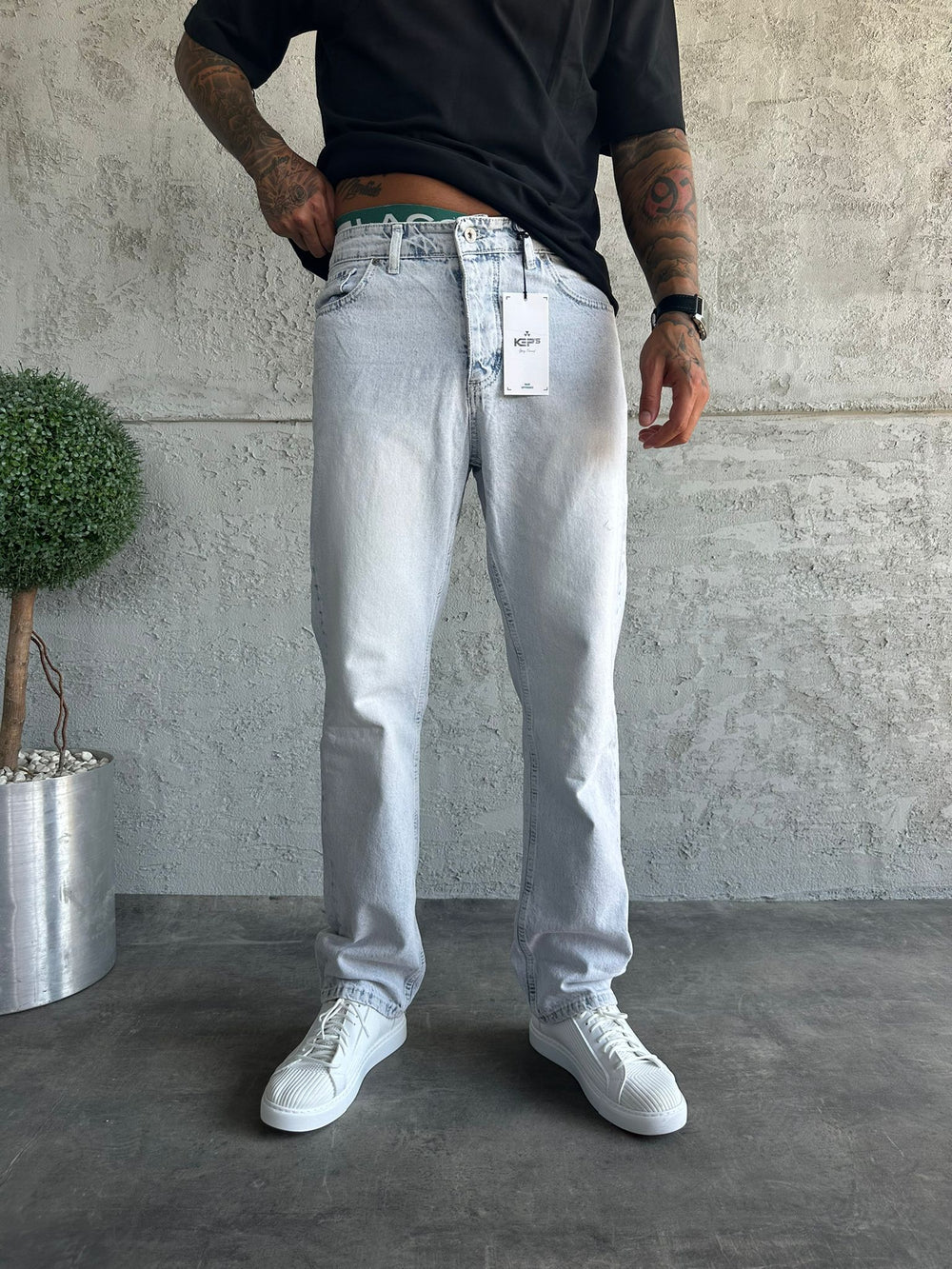 Kar Yıkama Baggy Jean