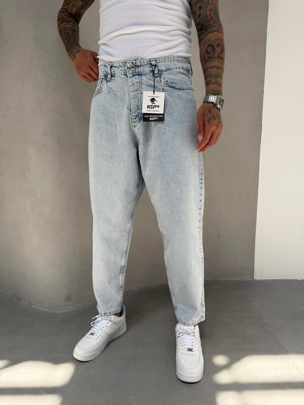 Kar Yıkama Ballon Fit Boyfriend Jean