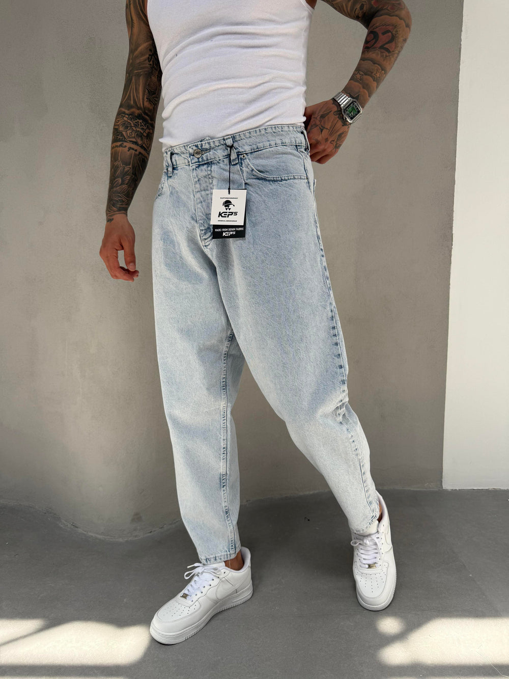 Kar Yıkama Ballon Fit Boyfriend Jean