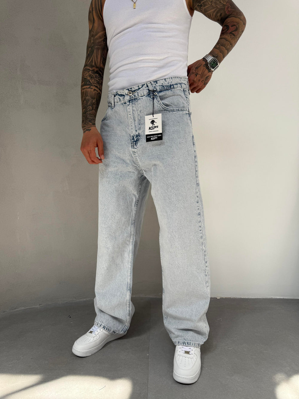 Kar Yıkama Relax Baggy Jean