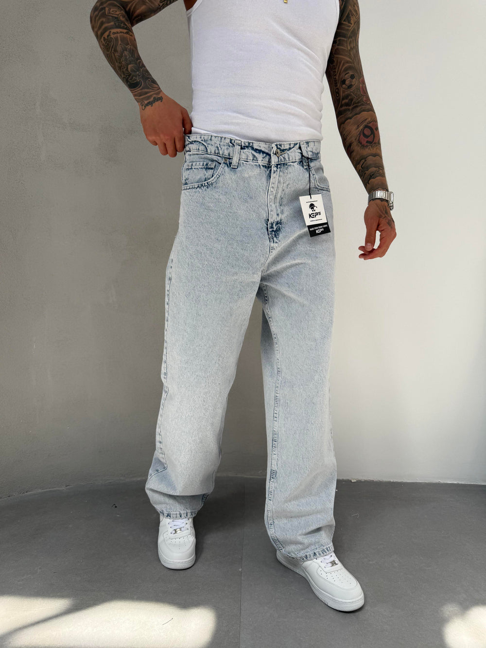 Kar Yıkama Relax Baggy Jean