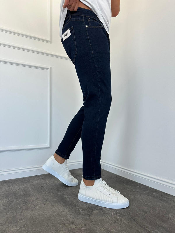 Koyu Lacivert Slimfit Jean