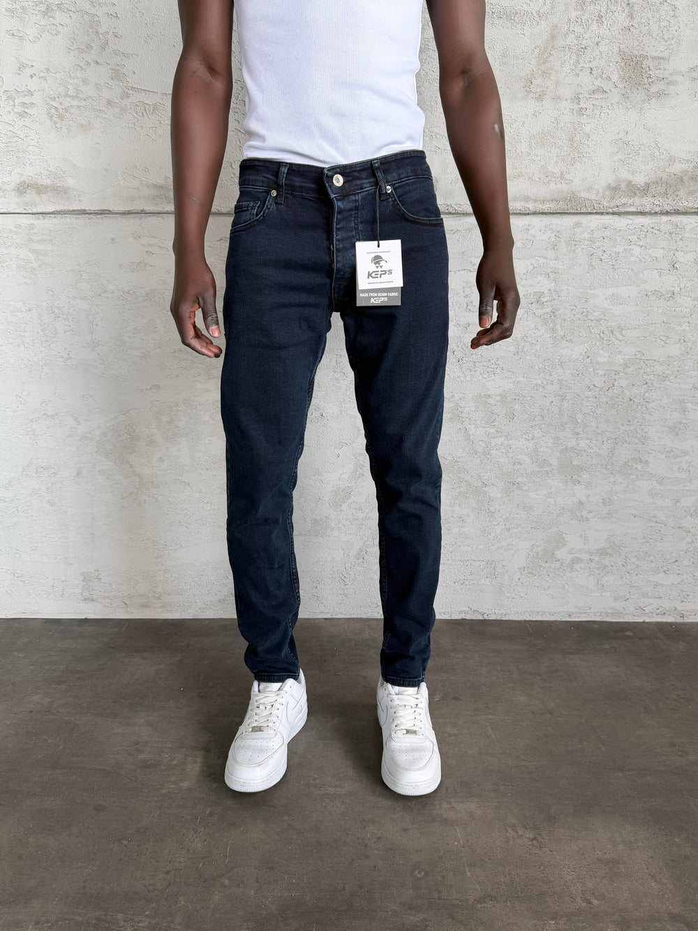Koyu Lacivert Slimfit Jean