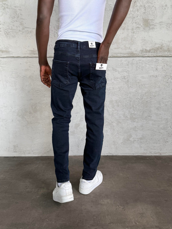 Koyu Lacivert Slimfit Jean