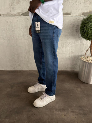 Koyu Mavi Likralı  Regular Fit Jean