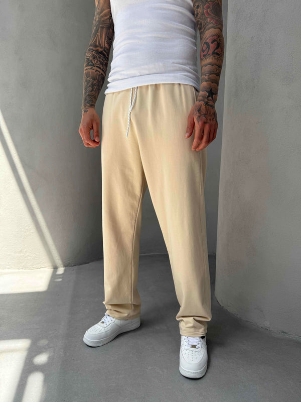 Krem Baggy Eşofman