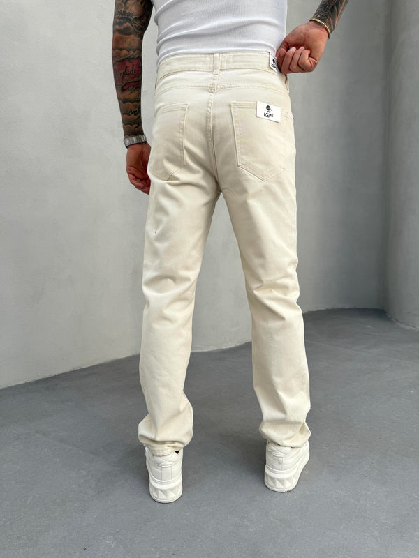 Krem Baggy Jean