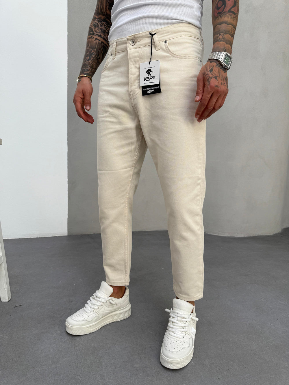 Krem Boyfriend Jean
