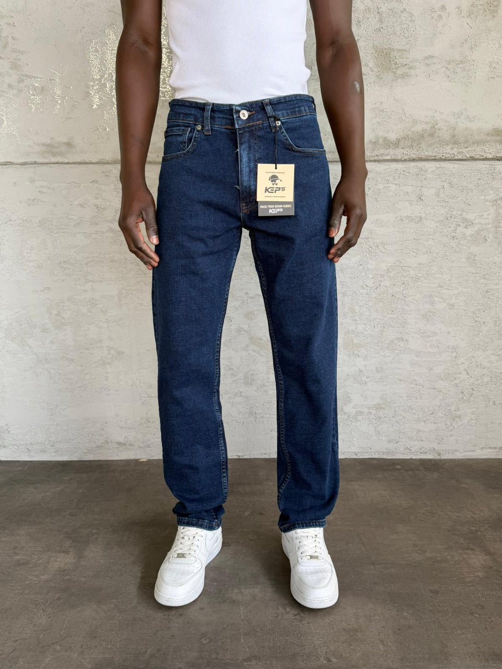 Lacivert Regular Fit Jean