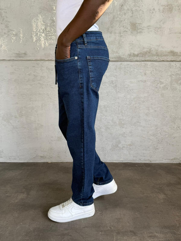 Lacivert Regular Fit Jean