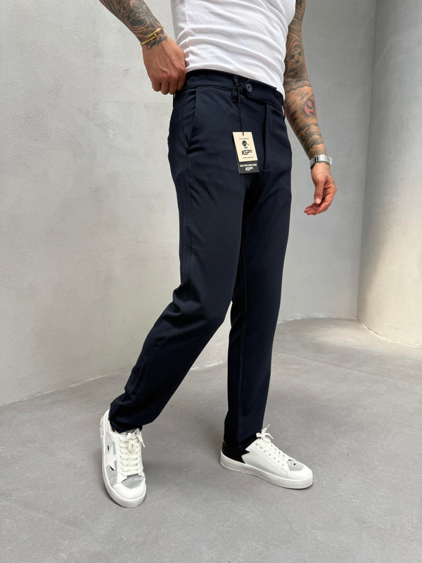Lacivert Slimfit Kumaş Pantolon