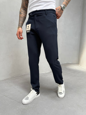Lacivert Slimfit Kumaş Pantolon