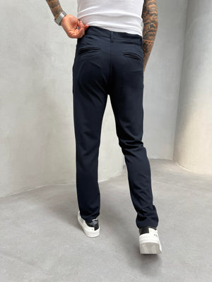 Lacivert Slimfit Kumaş Pantolon
