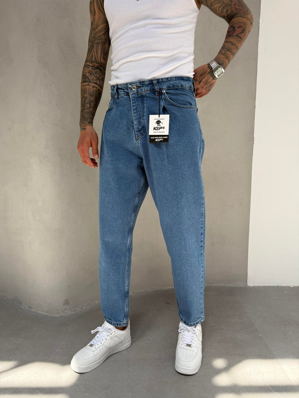 Mavi Ballon Fit Boyfriend Jean