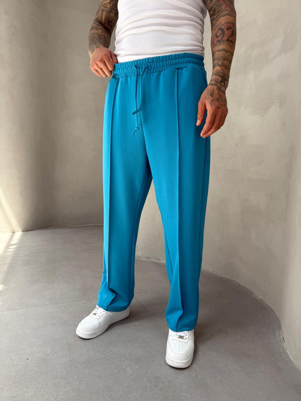 Mavi Doubleface Kumaş Baggy Pantolon